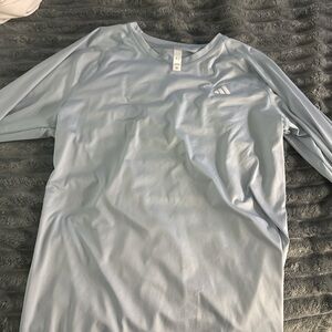 Adidas Baby Blue Long Sleeve Tee